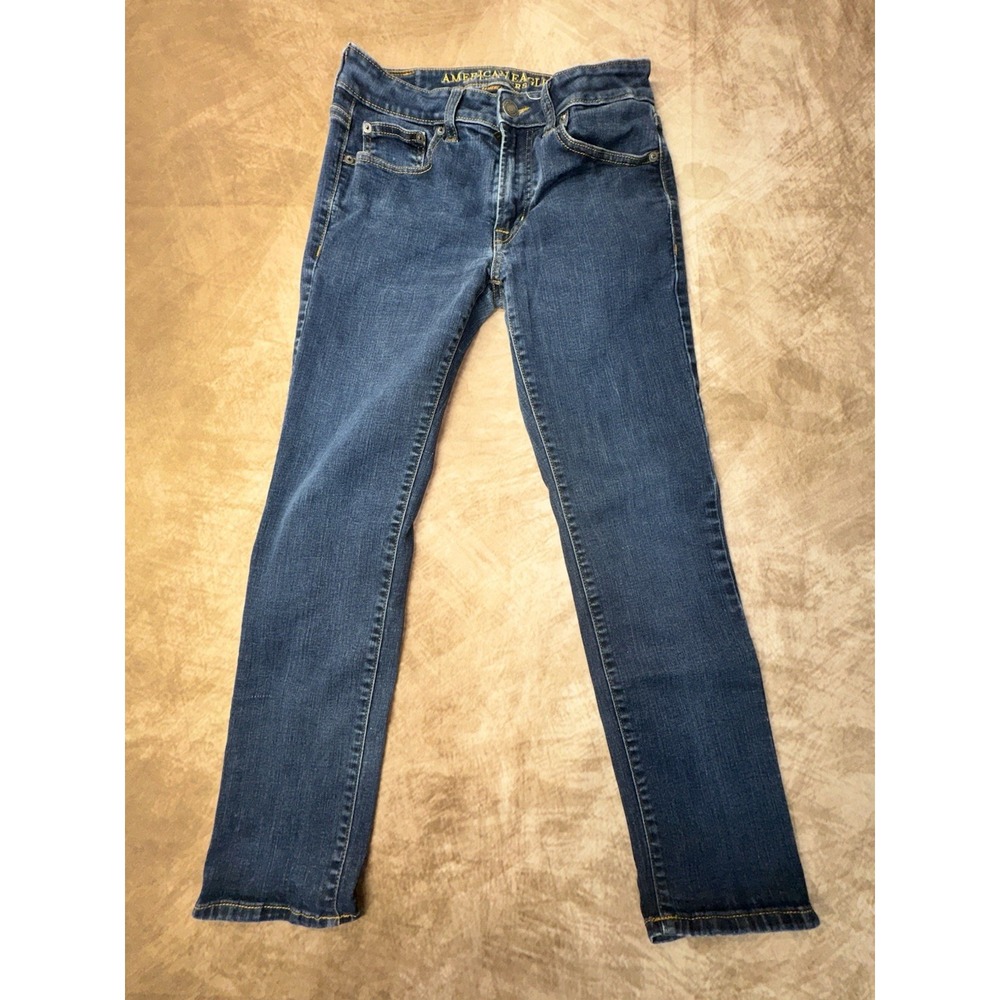 Mens American Eagle Skinny Jeans Extreme Flex Medium Wash Size *30 X 27